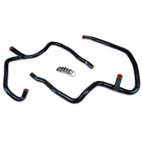 Thumbnail for HPS Black Reinforced Silicone Heater Hose Kit Coolant for Jeep 06-10 Commander 5.7L V8 with Rear A/C