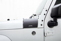 Thumbnail for Bushwacker 07-18 Jeep Wrangler Trail Armor Cowl Cover - Black