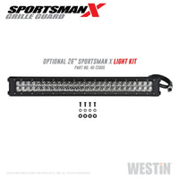 Thumbnail for Westin 14-20 Toyota Tundra Sportsman X Grille Guard - Textured Black