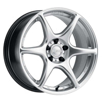 Thumbnail for Kansei K11S Tandem 18x8.5in / 5x100 BP / 35mm Offset / 73.1mm Bore - Hyper Silver Wheel