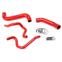 Thumbnail for HPS Red Reinforced Silicone Radiator + Heater Hose Kit for Subaru 2003 Impreza 2.5L Non Turbo Left Hand Drive