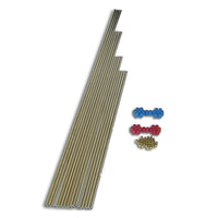 Thumbnail for Nitrous Express 6 Cyl Tubing Kit (3 - 14in / 3 - 16in / 3 - 20in / 3 - 24in Tubing Incl B-Nuts)