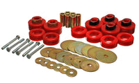 Thumbnail for Energy Suspension Cab Mount Set - Std Cab - Red
