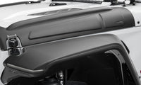 Thumbnail for Bushwacker 18-22 Jeep Wrangler 2/4dr / 20-22 Jeep Gladiator Trail Armor Hood Armor (3pc) - Tex. Blk