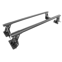 Thumbnail for Go Rhino 20-22 Jeep Gladiator JT/16-22 Toy. Tacoma/05-21 Nssn Frontier XRS Cross Bars Kit - Tex. Blk