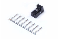 Thumbnail for Haltech 8 Pin TYCO Black Plug & Pins