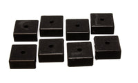 Thumbnail for Energy Suspension Pad - Soft - 2-1/16in SQ x 3/8in ID x 15/16in H - Black