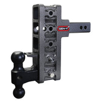 Thumbnail for Gen-Y Mega Duty 2in Offset Shank 7.5in Drop 2K TW 10K Hitch w/GH-031 Dual-Ball/GH-032 Pintle Lock