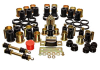 Thumbnail for Energy Suspension 74-77 Oldsmobile Cutlass/442/F-85/Europa Black Hyper-flex Master Bushing Set