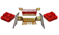 Thumbnail for Energy Suspension 88-94 GM Blazer 4WD K Series Red Motor and Transmission Mounts; Zinc Finish