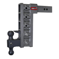 Thumbnail for Gen-Y Mega Duty 2.5in Shank 12in Drop 3K TW 21K Hitch w/GH-061 Dual-Ball/GH-062 Pintle Lock