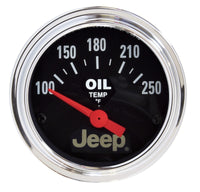 Thumbnail for Autometer Jeep 52.4mm Short Sweep Electronic 100-250 Def F Transfer Case Temperature Gauge