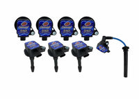 Thumbnail for Granatelli 18-23 Ford 5.0L 4V Hi-Perf Coil-On-Plug Wire Conn Kit w/Coil Packs - Red (65K Volt)