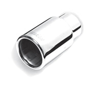 Thumbnail for Gibson Rolled Edge Straight-Cut Tip - 3.5in OD/2.5in Inlet/6in Length - Stainless