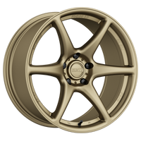 Thumbnail for Kansei K11B Tandem 19x10.5in / 5x114.3 BP / 12mm Offset / 73.1mm Bore - Bronze Wheel