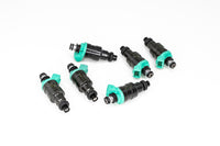 Thumbnail for DeatschWerks Universal 350cc Low Impedance 11mm Upper Injector - Set of 6