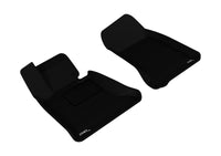 Thumbnail for 3D MAXpider 2004-2010 BMW 5 Series E60 Kagu 1st Row Floormat - Black
