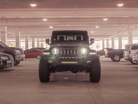 Thumbnail for Road Armor 18-20 Jeep Wrangler JL SPARTAN Front Bumper - Tex Blk