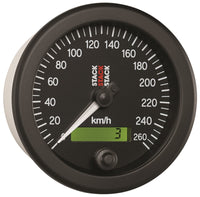 Thumbnail for Autometer Stack 88mm 0-260 KM/H Electronic Speedometer - Black