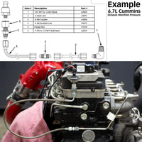 Thumbnail for Banks Power Pressure Sensor Remote Mount Kit for High-Temperature/Drive Pressure Measurements