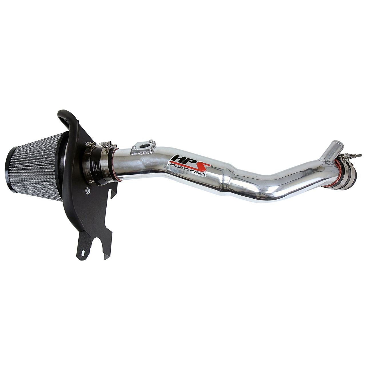 HPS Shortram Air Intake 2016-2017 Lexus IS200t 2.0L Turbo, Includes Heat Shield, Polish