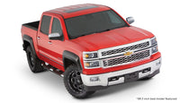 Thumbnail for Bushwacker 15-18 Chevy Silverado 2500 HD Fleetside Extend-A-Fender Style Flares 4pc - Black