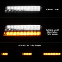 Thumbnail for ANZO Wrangler 18-21/Gladiator 20+ LED Side Marker Lights Smoke w Sequential Signal