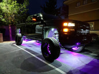 Thumbnail for Oracle LED Illuminated Wheel Rings - ColorSHIFT No Remote - ColorSHIFT No Remote SEE WARRANTY