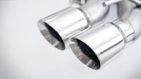 Thumbnail for Stainless Works 2016-18 Cadillac CTS-V Sedan Axleback System Dual-Mode Turbo Mufflers 4in Tips