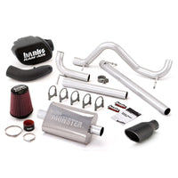 Thumbnail for Banks Power 07-11 Jeep 3.8L Wrangler - 4dr Stinger Sys (no AutoMind) - SS Single Exh w/ Black Tip