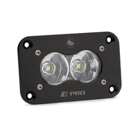 Thumbnail for Baja Designs S2 Sport Flush Mount Work/Scene Pattern LED Work Light - Clear