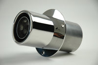 Thumbnail for Gibson Marine Power Tip Muffler (Pair) Transom Mount - 4in Inlet/4in Length - Stainless