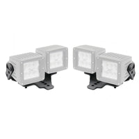 Thumbnail for Go Rhino 18-20 Jeep Wrangler JL/JLU/Gladiator JT Light Mount - Two 3in Cubes
