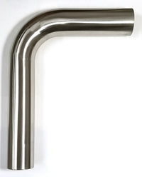 Thumbnail for Stainless Bros 3in Diameter 1.5D / 4.5in CLR 90 Degree Bend 5in leg/8in leg Mandrel Bend