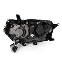Thumbnail for AlphaRex 10-13 Toyota 4Runner PRO-Series Projector Headlights Plank Style Black w/Seq Signal/DRL