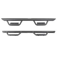 Thumbnail for Go Rhino Dominator Xtreme D2 Side Steps 80in. Cab Length - Tex. Blk (No Drill/Mounting Brkt Req.)