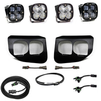 Thumbnail for Baja Designs Ford Super Duty (20-On) Fog Lights Dual FPK SAE/Sport DC Baja Designs w/Upfitter