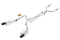 Thumbnail for Borla 2011-2012 Mustang GT 5.0L Black Chrome 4.5in Rd Tip ATAK Catback Exhaust