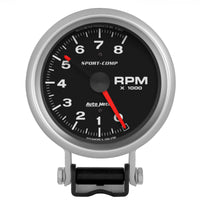 Thumbnail for Autometer Standard 3-3/4in 8,000 RPM Pedestal Mount Tachometer