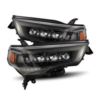 Thumbnail for AlphaRex 14-22 Toyota 4Runner (2021 Req. Conv) NOVA LED Proj HL Alpha-Blk Actv Lgt Seq. Sig + SB DRL