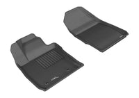 Thumbnail for 3D MAXpider 2011-2019 Ford Fiesta Kagu 1st Row Floormat - Black
