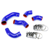 Thumbnail for HPS Blue Reinforced Silicone Intercooler Hose Kit for Mitsubishi 03-07 Lancer EVO 8 9 MR US-Spec