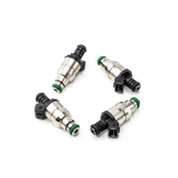 Thumbnail for DeatschWerks Universal 1800cc Low Impedance 14mm Upper Injector - Set of 4