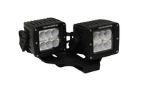Thumbnail for Go Rhino 18-20 Jeep Wrangler JL/JLU/Gladiator JT Light Mount - Two 3in Cubes