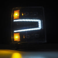 Thumbnail for AlphaRex 04-15 Chevy 1500 NOVA-Series LED Proj Headlights Alpha BL w/Activ Light/Seq Signal & SB DRL