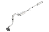 Thumbnail for Borla 15-17 Ford F-150 2.7/3.5L V6 / 5.0 V8 2/4WD Black Chrome Angle-Cut Side Exit Catback Exhaust