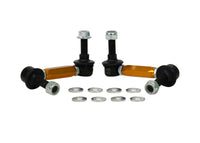 Thumbnail for Whiteline Universal Sway Bar Link Assembly Heavy Duty Adjustable Steel Ball 115mm Size