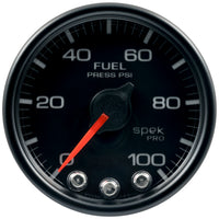 Thumbnail for Autometer Spek-Pro - Nascar 2-1/16in Fuel Press 0-100 psi Bcb Ecu