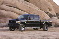 Thumbnail for Fabtech 01-04 Ford F250/350 4WD 3.5in Spring Hanger w/Perf Shks
