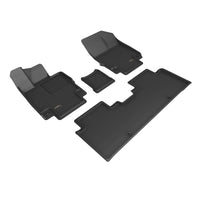 Thumbnail for 3D Maxpider 2023+ Genesis Gv60 Kagu Floor Mat- Black R1 R2 R3